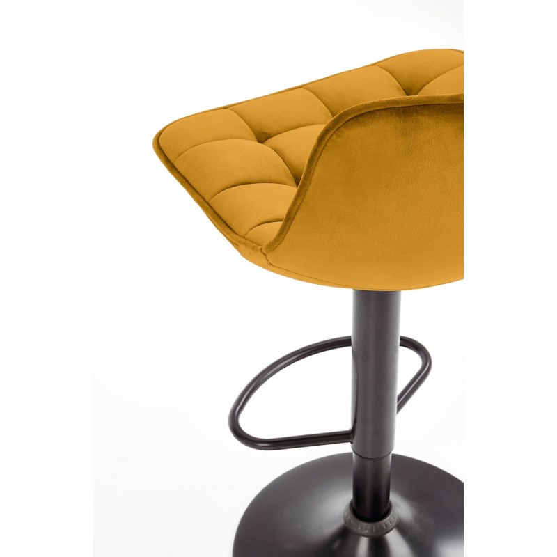 'H95 Mustard Bar Stool' 'H95 Mustard Bar Stool'