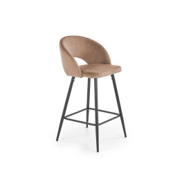 'H96 Beige Bar Stool'