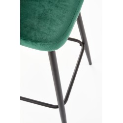 'H96 Dark Green Bar Stool' 'H96 Dark Green Bar Stool'