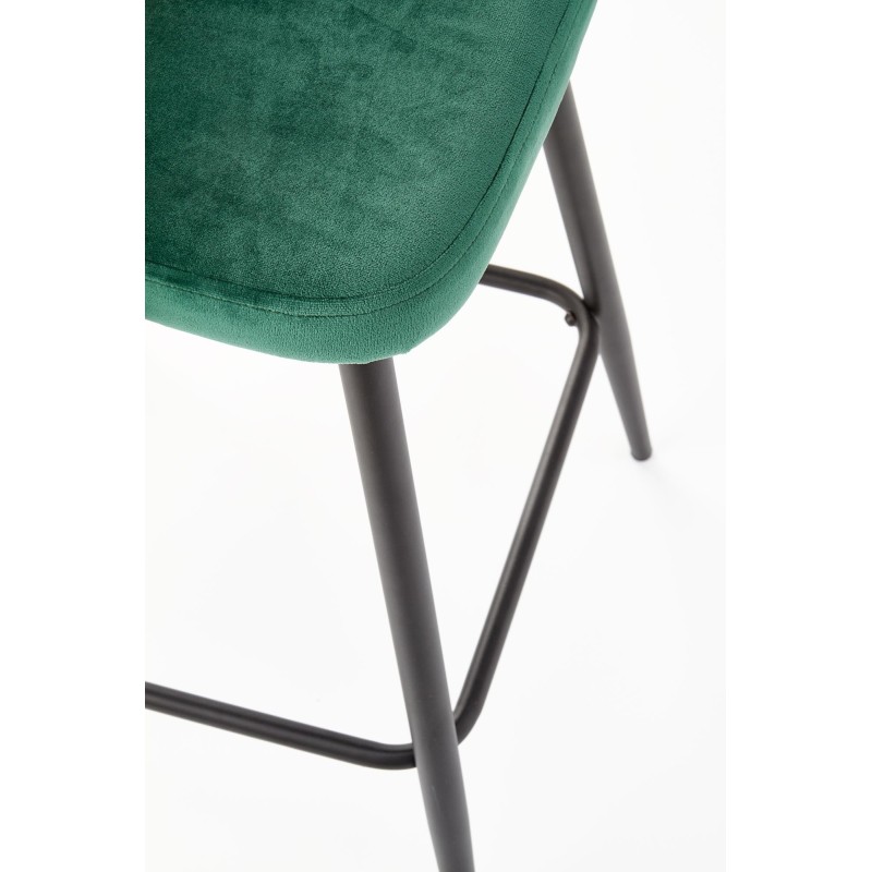 'H96 Dark Green Bar Stool' 'H96 Dark Green Bar Stool'