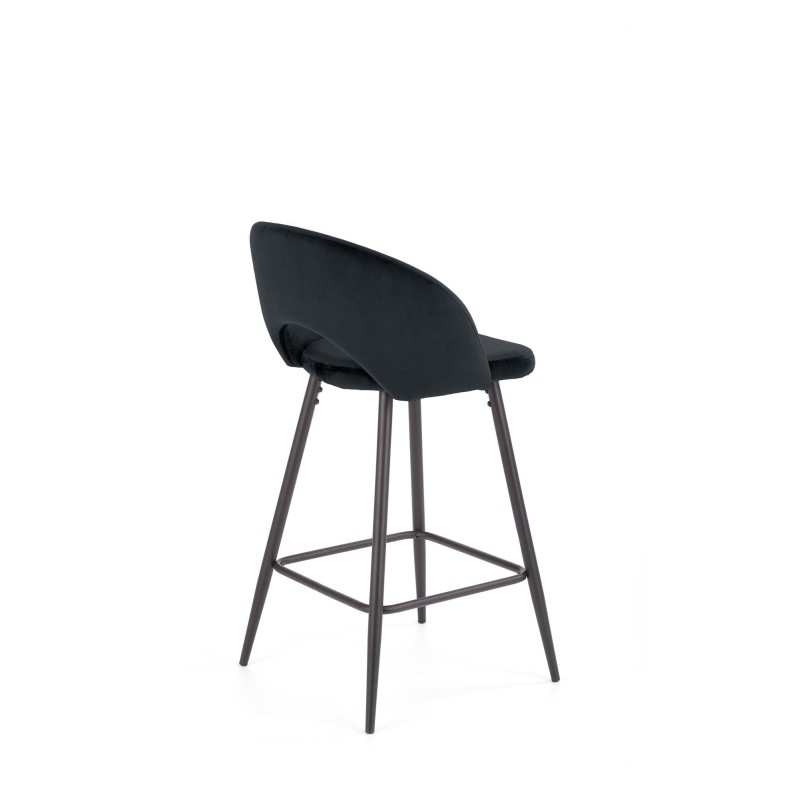 'H96 Black Bar Stool' 'H96 Black Bar Stool'