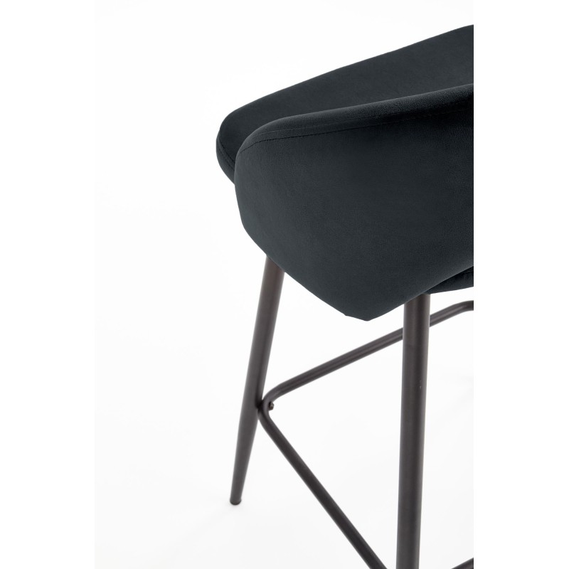 'H96 Black Bar Stool' 'H96 Black Bar Stool'