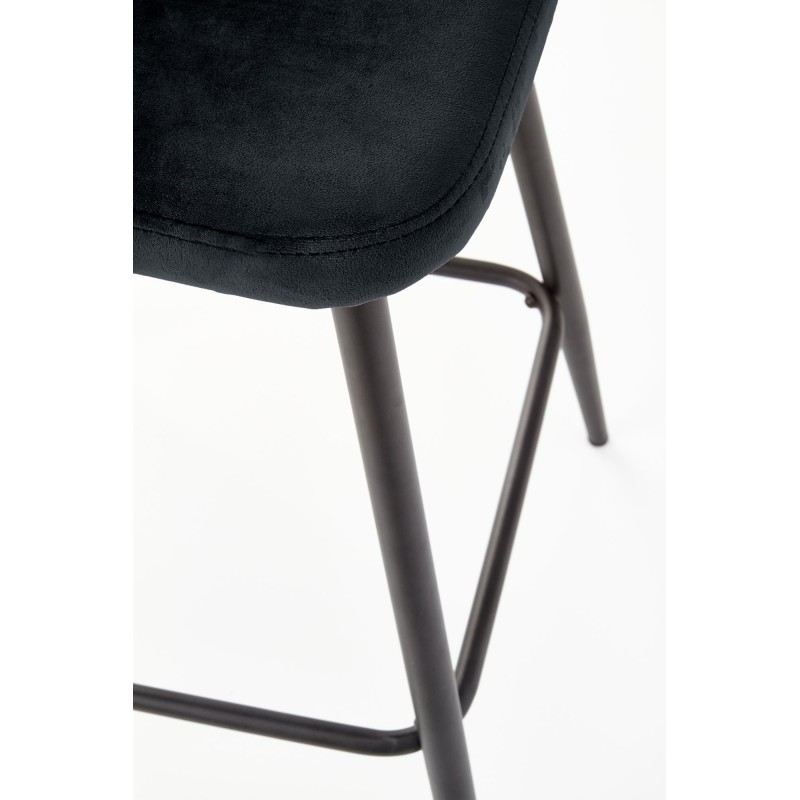 'H96 Black Bar Stool' 'H96 Black Bar Stool'