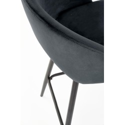'H96 Black Bar Stool' 'H96 Black Bar Stool'