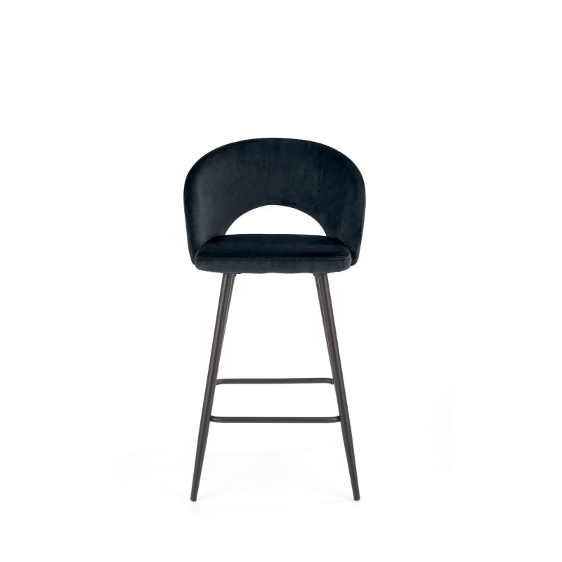 'H96 Black Bar Stool' 'H96 Black Bar Stool'