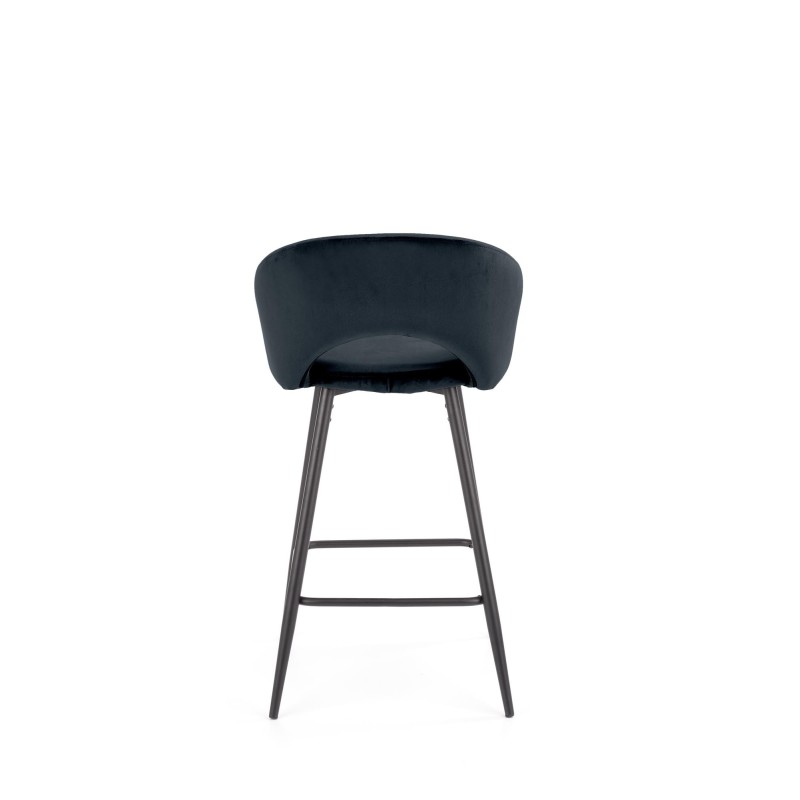'H96 Black Bar Stool' 'H96 Black Bar Stool'
