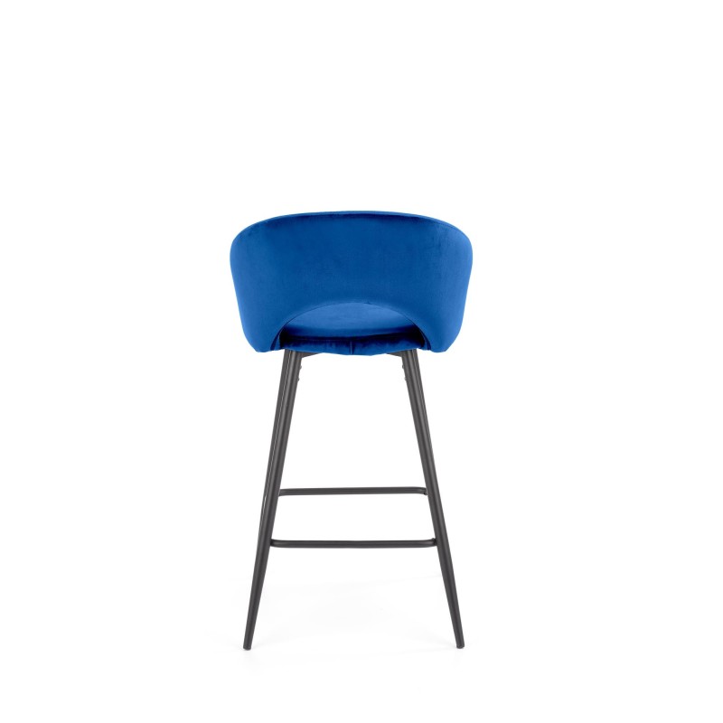 'H96 Navy Blue Bar Stool' 'H96 Navy Blue Bar Stool'