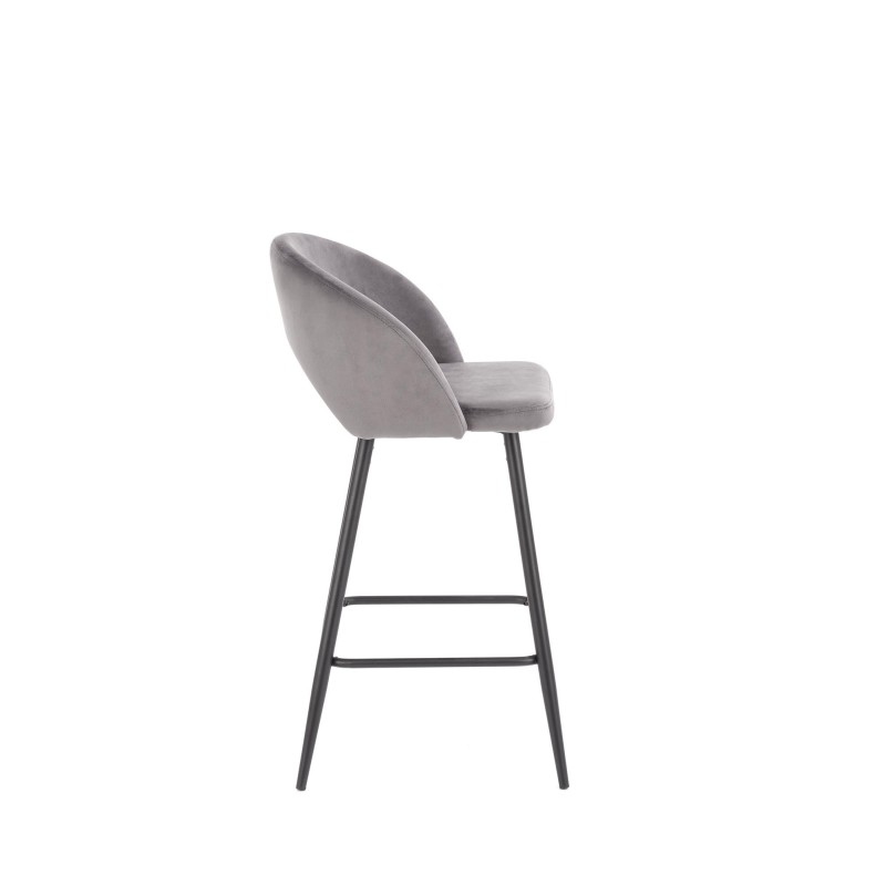 'H96 Ash Grey Bar Stool' 'H96 Ash Grey Bar Stool'
