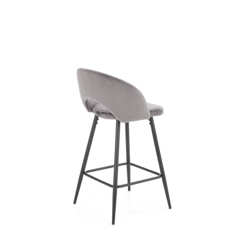 'H96 Ash Grey Bar Stool' 'H96 Ash Grey Bar Stool'