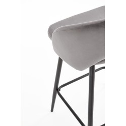 'H96 Ash Grey Bar Stool' 'H96 Ash Grey Bar Stool'