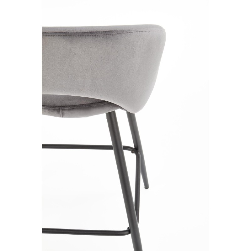 'H96 Ash Grey Bar Stool' 'H96 Ash Grey Bar Stool'