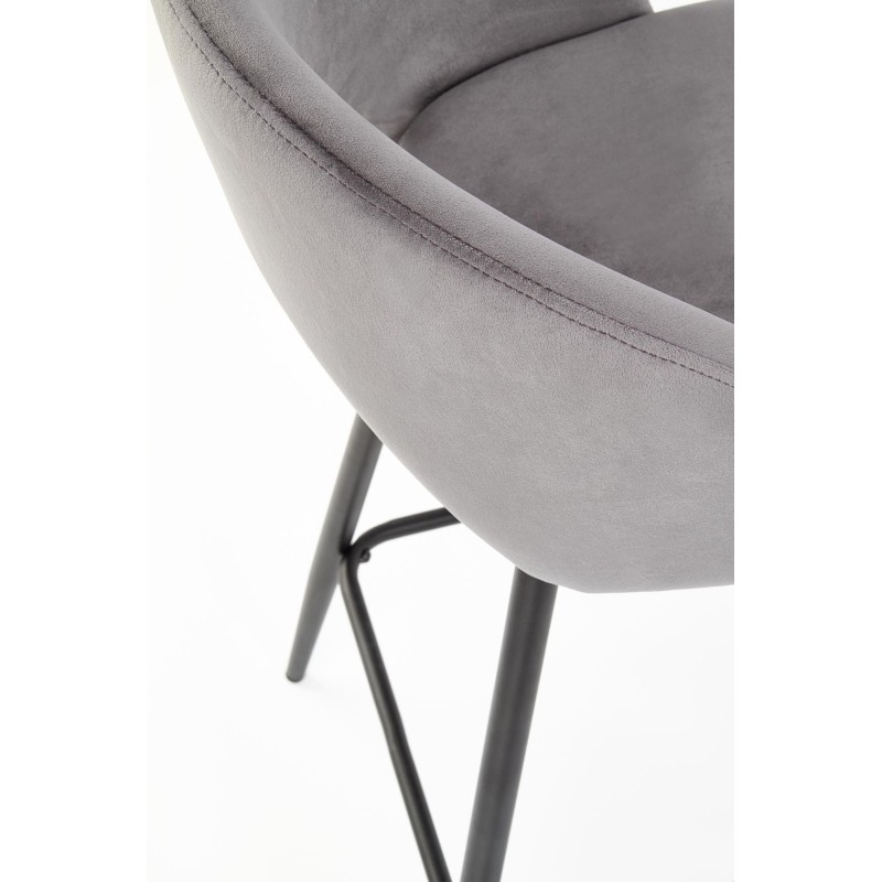 'H96 Ash Grey Bar Stool' 'H96 Ash Grey Bar Stool'