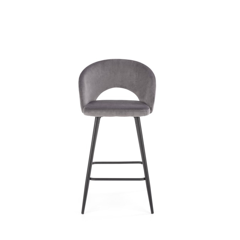 'H96 Ash Grey Bar Stool' 'H96 Ash Grey Bar Stool'