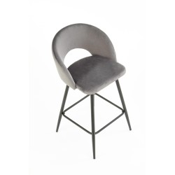 'H96 Ash Grey Bar Stool' 'H96 Ash Grey Bar Stool'