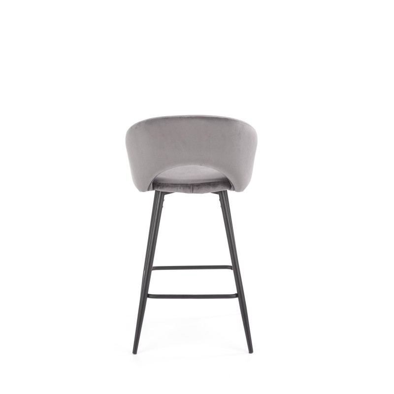 'H96 Ash Grey Bar Stool' 'H96 Ash Grey Bar Stool'