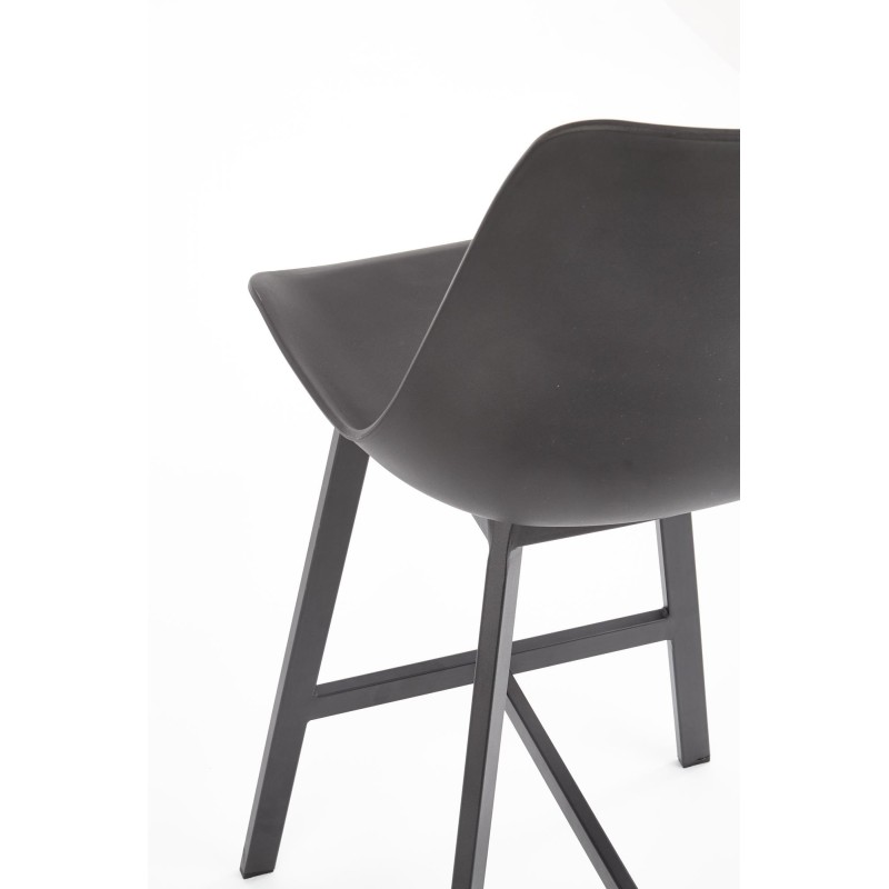 'H99 Black Bar Stool / Black' 'H99 Black Bar Stool / Black'