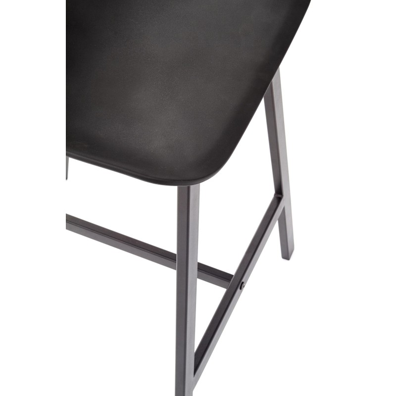 'H99 Black Bar Stool / Black' 'H99 Black Bar Stool / Black'
