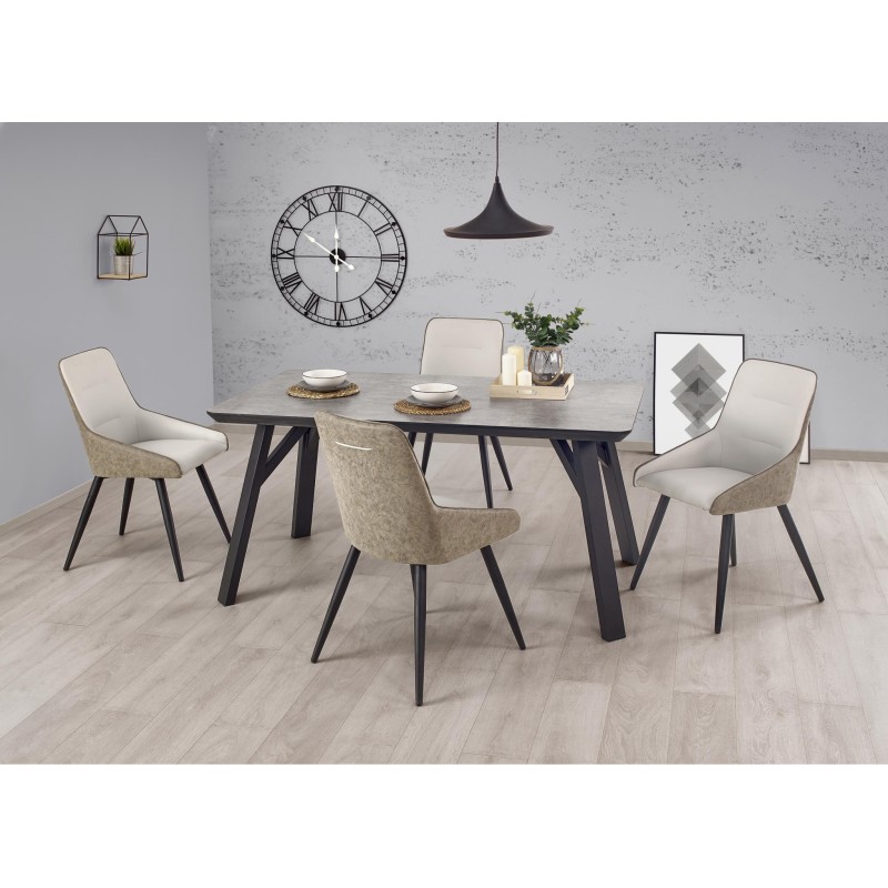 'HALIFAX Light Concrete Table' 'HALIFAX Light Concrete Table'