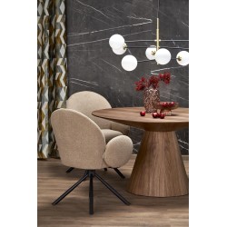 'HENDERSON Round Walnut Table' 'HENDERSON Round Walnut Table'