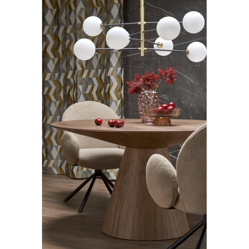 'HENDERSON Round Walnut Table' 'HENDERSON Round Walnut Table'