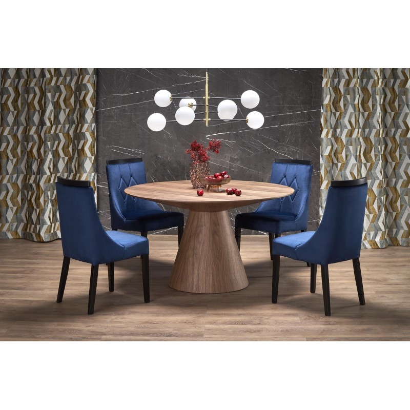 'HENDERSON Round Walnut Table' 'HENDERSON Round Walnut Table'