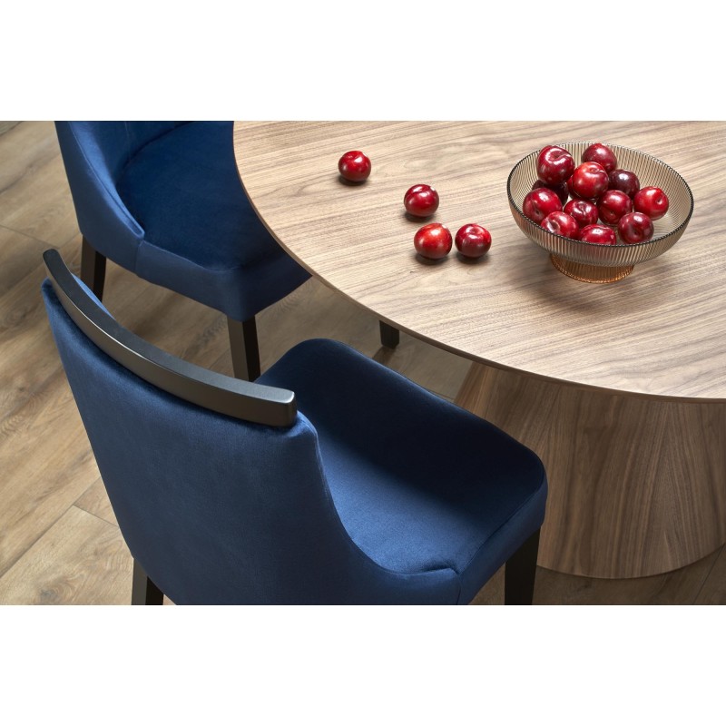 'HENDERSON Round Walnut Table' 'HENDERSON Round Walnut Table'