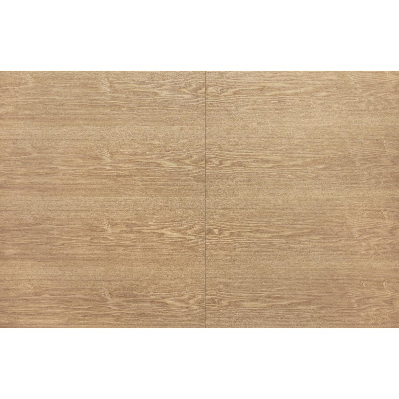 'HENRY Extendable Table, Top - Natural, Legs - Black' 'HENRY Extendable Table, Top - Natural, Legs - Black'