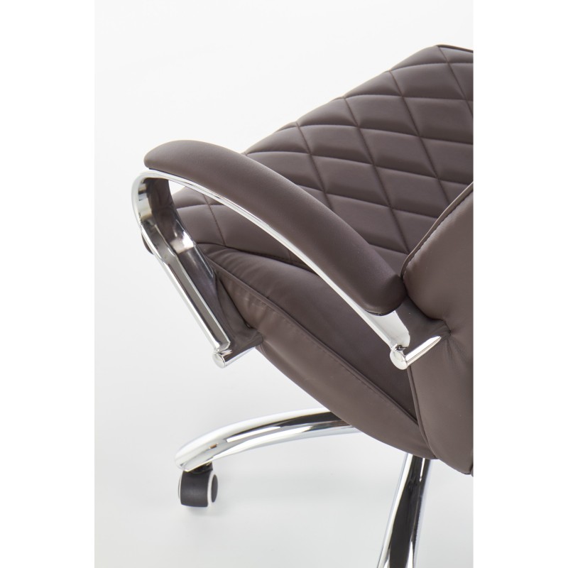 'HILTON Chocolate Office Armchair' 'HILTON Chocolate Office Armchair'