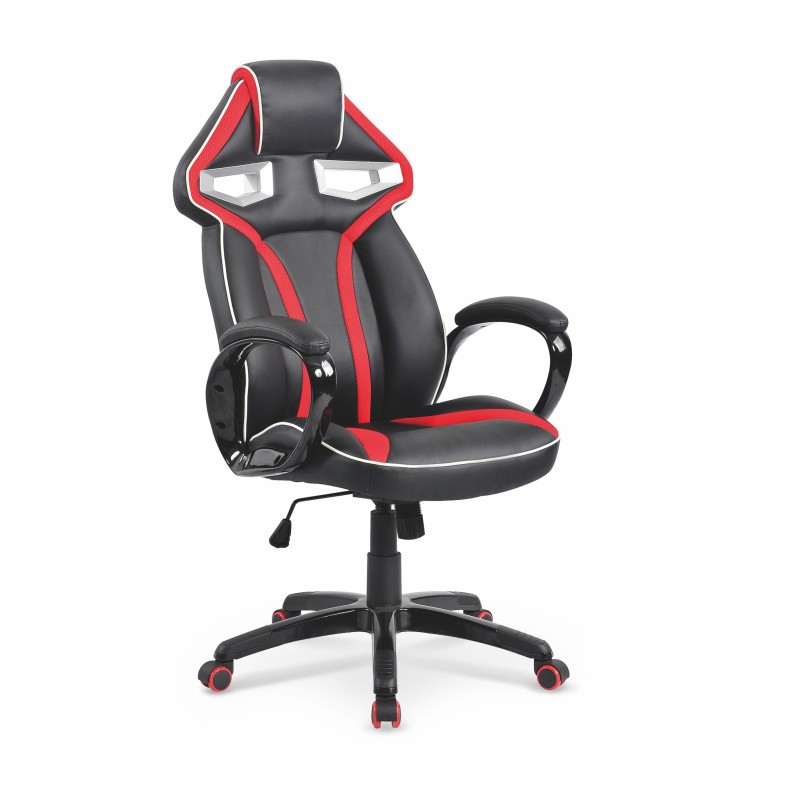 'HONOR Office Chair in Black-Red'