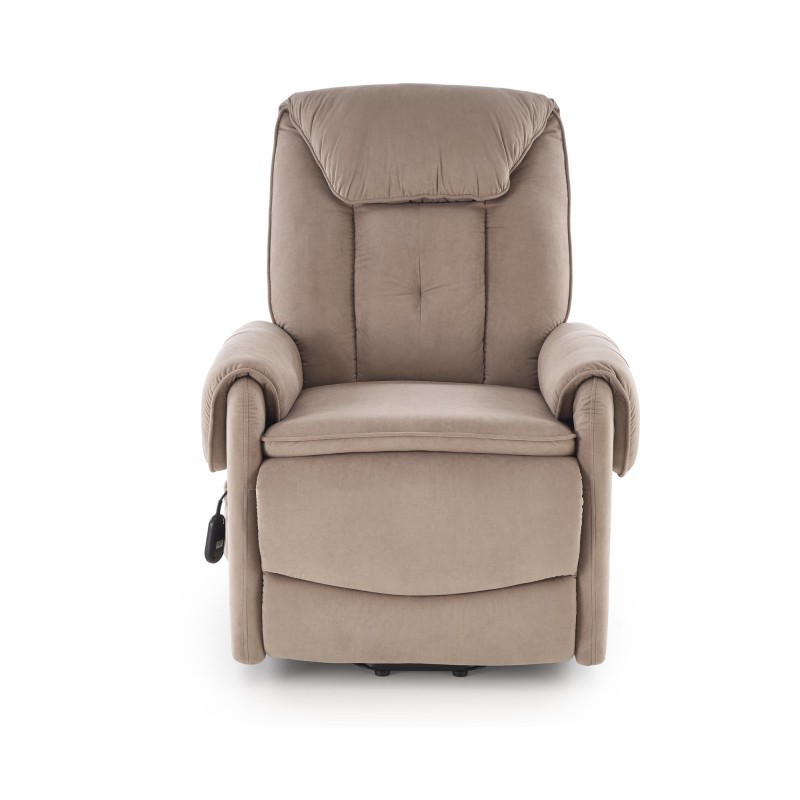 'HORTON Beige Relaxation Armchair' 'HORTON Beige Relaxation Armchair'