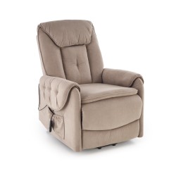 'HORTON Beige Relaxation Armchair' 'HORTON Beige Relaxation Armchair'