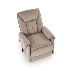 'HORTON Beige Relaxation Armchair' 'HORTON Beige Relaxation Armchair'