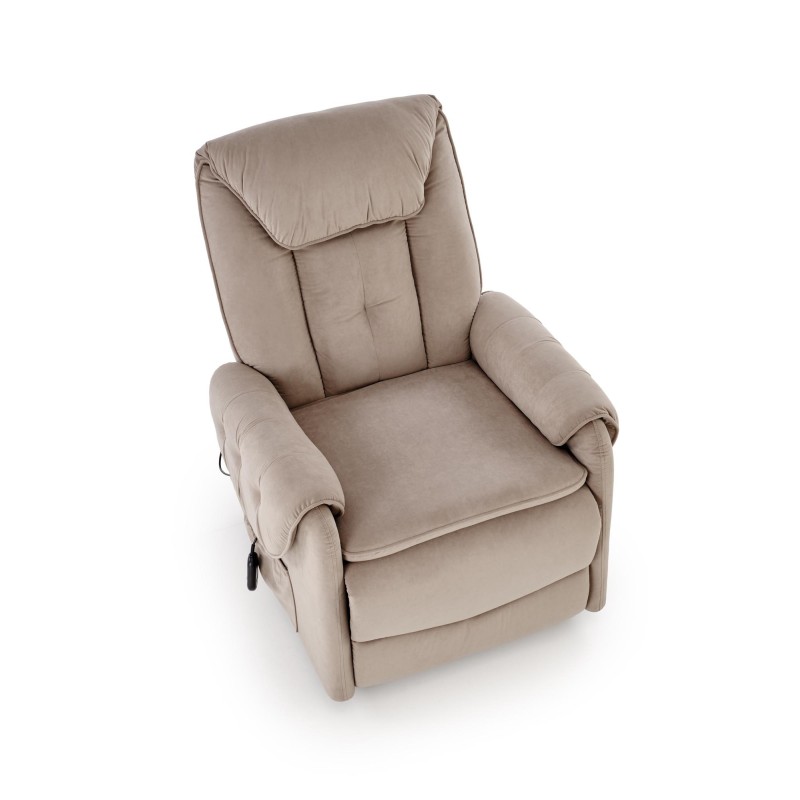 'HORTON Beige Relaxation Armchair' 'HORTON Beige Relaxation Armchair'