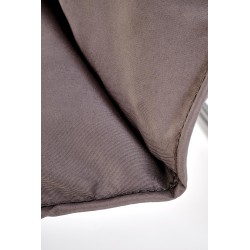 HUDSON, zestaw ogrodowy ( sofa, fotel 2x, ława ), popielaty / brązowy (1p 1zestaw) HUDSON, zestaw ogrodowy ( sofa, fotel 2x, ława ), popielaty / brązowy (1p 1zestaw)