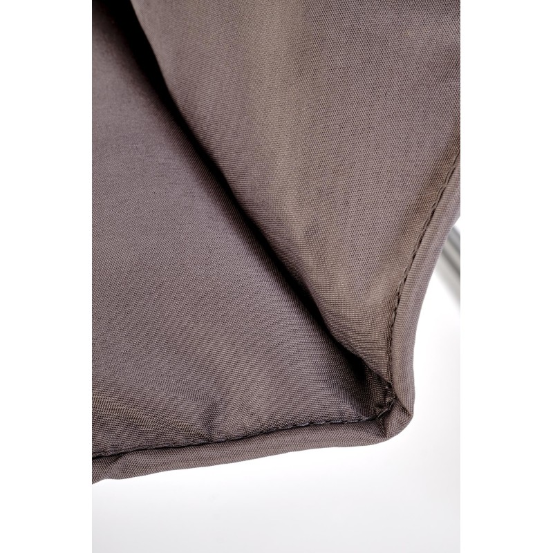 HUDSON, zestaw ogrodowy ( sofa, fotel 2x, ława ), popielaty / brązowy (1p 1zestaw) HUDSON, zestaw ogrodowy ( sofa, fotel 2x, ława ), popielaty / brązowy (1p 1zestaw)