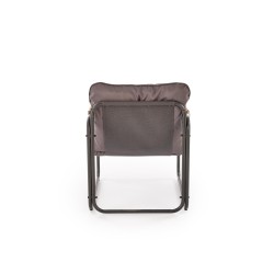 HUDSON, zestaw ogrodowy ( sofa, fotel 2x, ława ), popielaty / brązowy (1p 1zestaw) HUDSON, zestaw ogrodowy ( sofa, fotel 2x, ława ), popielaty / brązowy (1p 1zestaw)