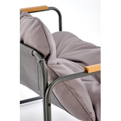 HUDSON, zestaw ogrodowy ( sofa, fotel 2x, ława ), popielaty / brązowy (1p 1zestaw) HUDSON, zestaw ogrodowy ( sofa, fotel 2x, ława ), popielaty / brązowy (1p 1zestaw)