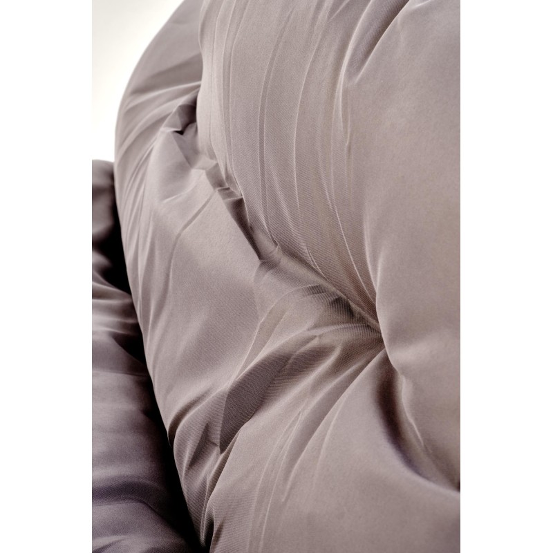 HUDSON, zestaw ogrodowy ( sofa, fotel 2x, ława ), popielaty / brązowy (1p 1zestaw) HUDSON, zestaw ogrodowy ( sofa, fotel 2x, ława ), popielaty / brązowy (1p 1zestaw)