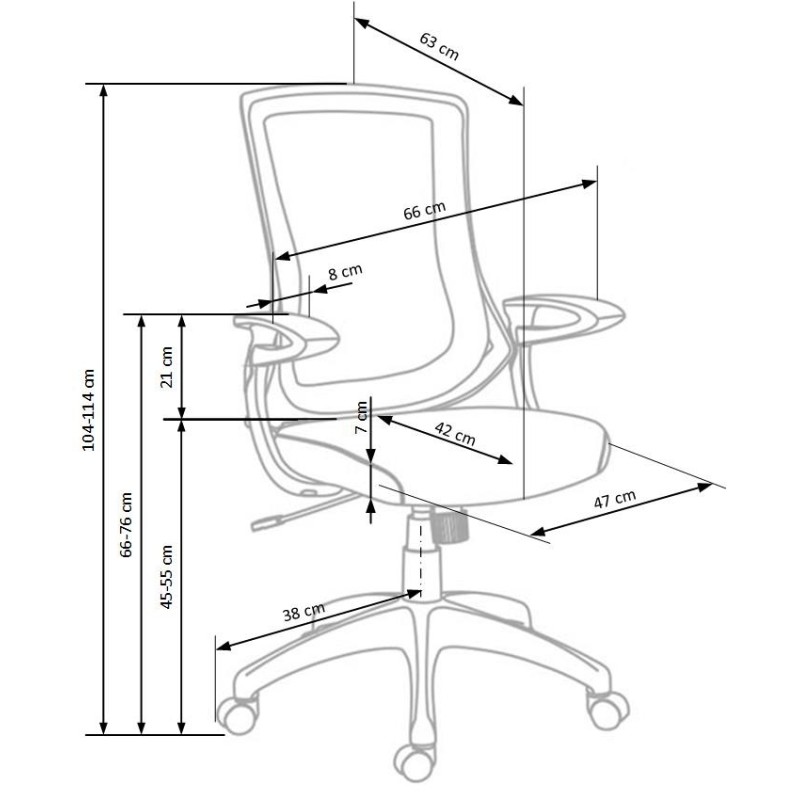 'IGOR Office Chair in Ash/Light Ash' 'IGOR Office Chair in Ash/Light Ash'