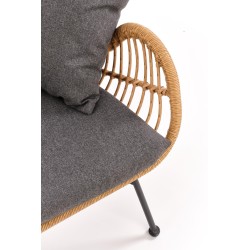 IKARO XL sofa naturalny-popiel (1p 2szt) IKARO XL sofa naturalny-popiel (1p 2szt)
