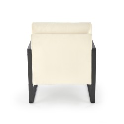 'ILARIO Relaxation Armchair, Black / Natural' 'ILARIO Relaxation Armchair, Black / Natural'