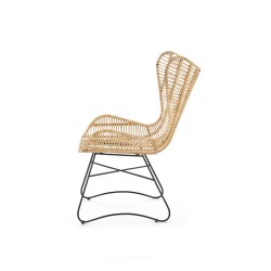 INDIANA fotel wypoczynkowy rattan naturalny (2p 1szt) INDIANA fotel wypoczynkowy rattan naturalny (2p 1szt)