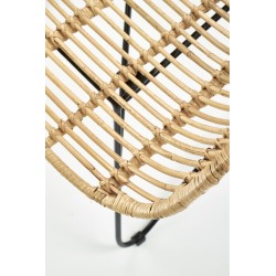 INDIANA fotel wypoczynkowy rattan naturalny (2p 1szt) INDIANA fotel wypoczynkowy rattan naturalny (2p 1szt)