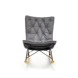 'INDIGO Dark Ash - Black Rocking Chair' 'INDIGO Dark Ash - Black Rocking Chair'
