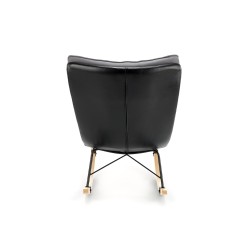 'INDIGO Dark Ash - Black Rocking Chair' 'INDIGO Dark Ash - Black Rocking Chair'