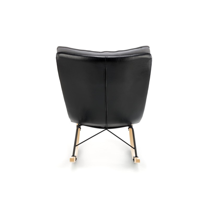 'INDIGO Dark Ash - Black Rocking Chair' 'INDIGO Dark Ash - Black Rocking Chair'