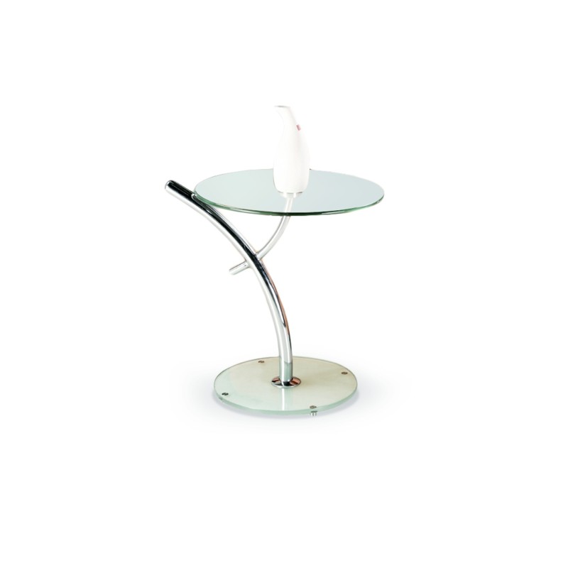 'IRIS Chrome Coffee Table' 'IRIS Chrome Coffee Table'