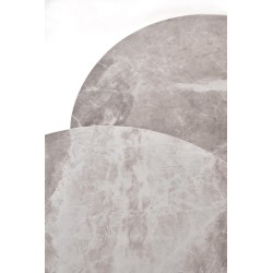 'ITAKA Set of 2 Benches, Ashen Marble / Graphite' 'ITAKA Set of 2 Benches, Ashen Marble / Graphite'