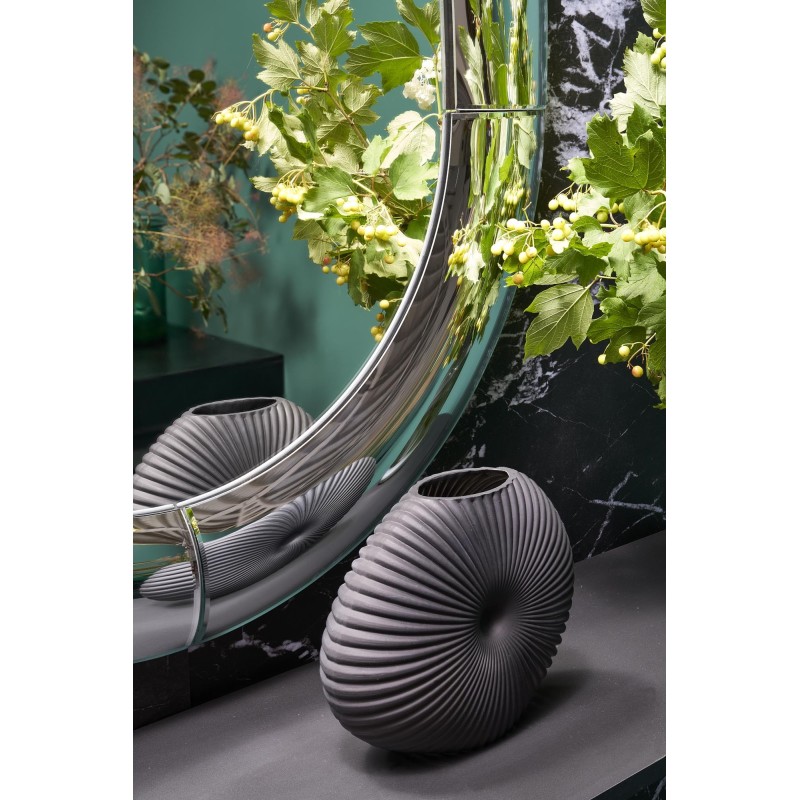 'IVORY Hanging Mirror, Silver' 'IVORY Hanging Mirror, Silver'