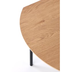 'JACKSONA Golden Oak/Black Coffee Table' 'JACKSONA Golden Oak/Black Coffee Table'